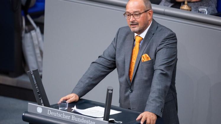 Uwe Witt (AfD) ist der Spitzenkandidat der Nord-AfD für die kommende Bundestagswahl.