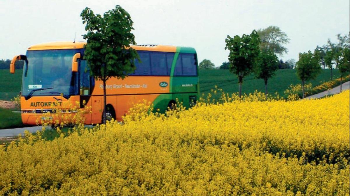 Flughafenbus „Kielius“ fährt bald wieder zwischen Kiel und