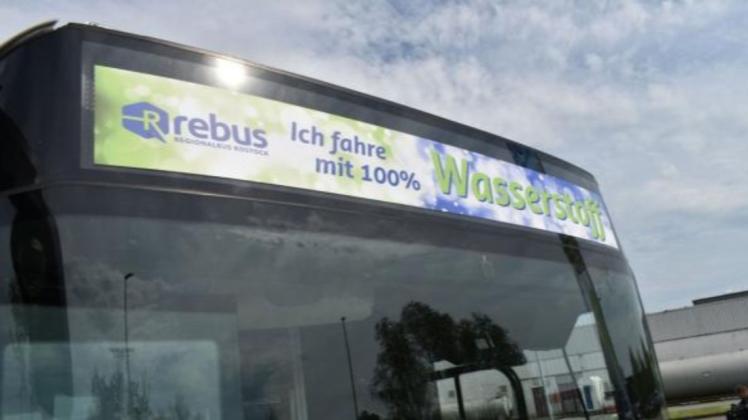 Eine Woche von der Rebus auf Alltagstauglichkeit getestet: der Bus mit Wasserstoffantrieb.
