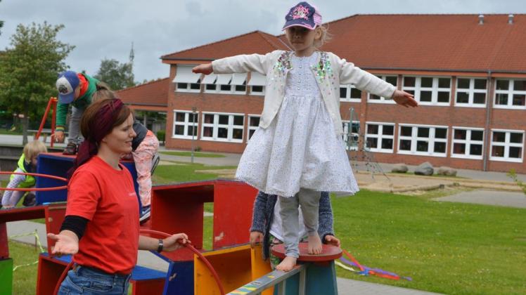 25 Jahre Kita Neukirchen: Kindergarten wird zum Zirkus | SHZ
