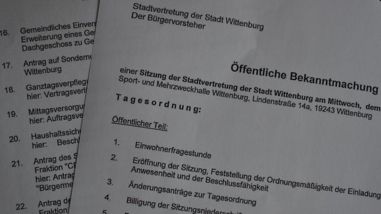 CDU und AfD machen in Wittenburg gemeinsame Sache. Die beiden Fraktionen stellten Gemeinschaftsanträge in der Stadtvertretung, obwohl die Christdemokraten offiziell jegliche Form der Zusammenarbeit ausschließen
