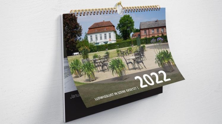 So oder ähnlich könnte der Ludwigslust-Kalender für 2022 aussehen.