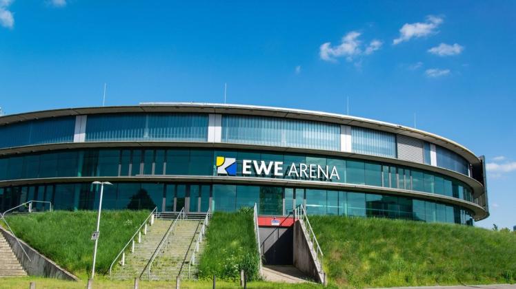 In der EWE-Arena in Oldenburg wird wieder internationaler Basketball gespielt. Die EWE Baskets Oldenburg sind für die Champions League gesetzt.