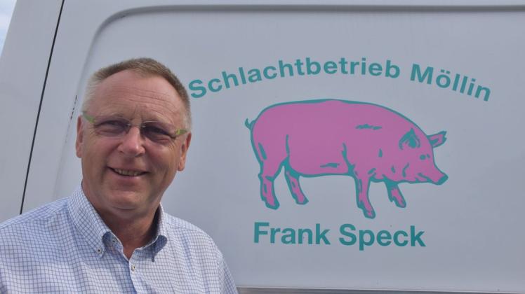 Er kennt sich aus mit dem Grillen. Neben dem Schlachtbetrieb Möllin betreibt Inhaber Frank Speck auch noch einen Cateringservice.