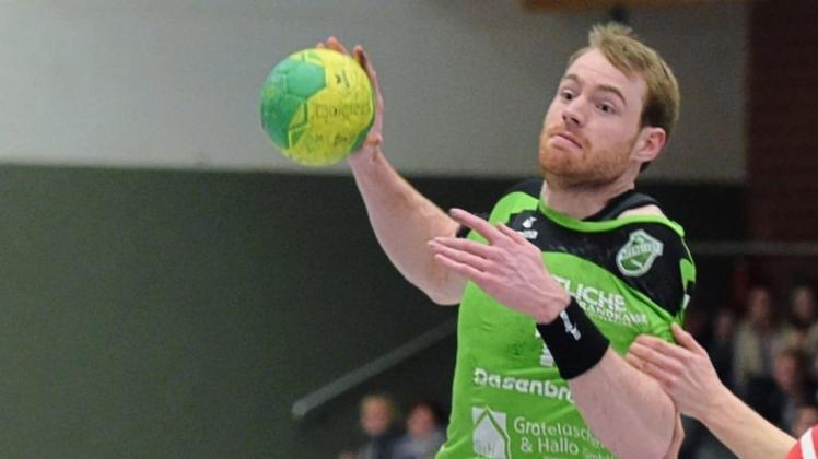 Seit acht Jahren glänzt Eike Kolpack für den TV Neerstedt. Er bleibt ein weiteres Jahr beim Handball-Verbandsligisten.