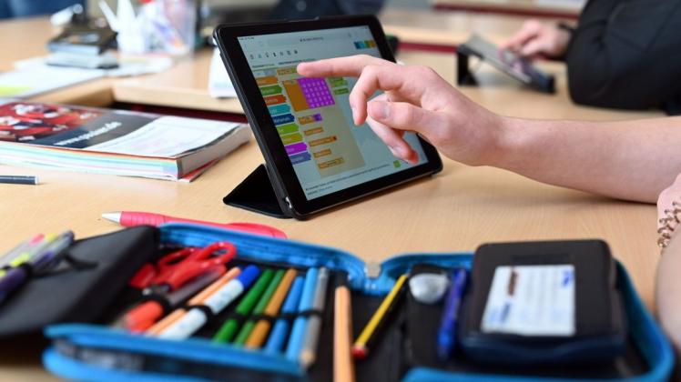In der Schule oder auch zu Hause: Eine Lernplattform hilft im digitalen Unterricht.
