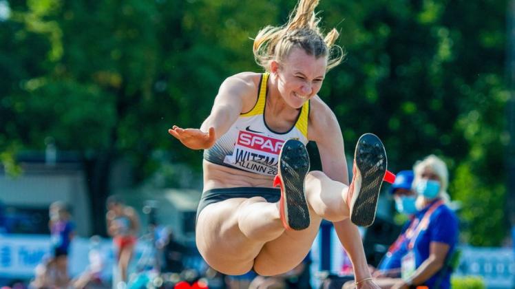 Zog als Neunte ins Finale ein: Dreispringerin Kira Wittmann.