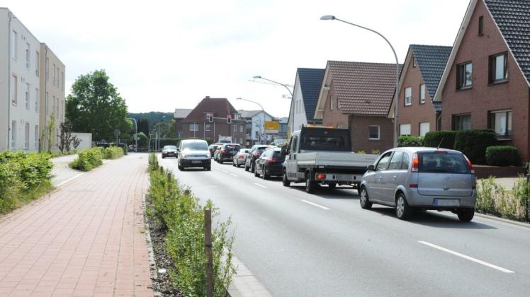 Durch die Gehrder Straße in Bersenbrück rollen täglich 12.000 Fahrzeuge.