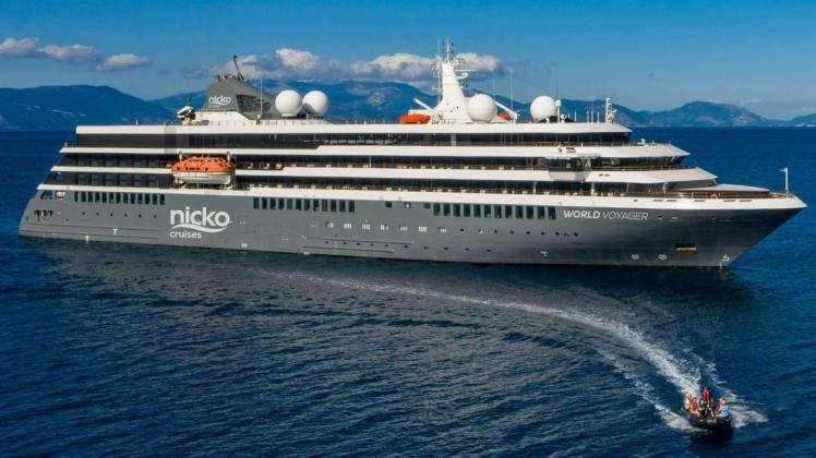 Die „World Voyager“ ist das zweite Hochsee-Expeditionsschiff von Nicko Cruises und soll am 22. Juli zum ersten Mal die Hansestadt Wismar anlaufen.