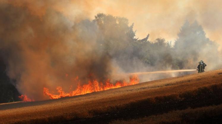 Immer wieder ist es in den vergangenen Wochen in Mecklenburg-Vorpommern zu Erntebränden gekommen.