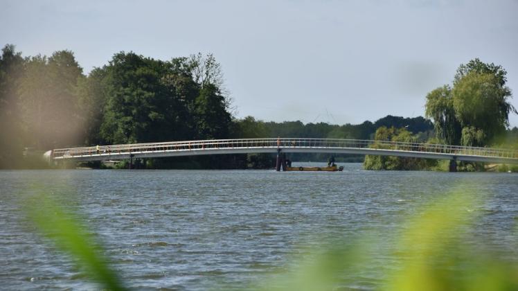 Die Dwang-Brücke ist so gut wie fertig, bis zur Freigabe vergehen aber noch einige Wochen.