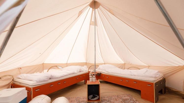 Glamping: Luxus-Camping auf Hof Viehbrook in Rendswhren