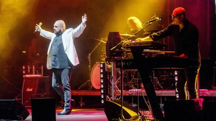 Die Band „Alphaville“ mit Frontmann Marian Gold.