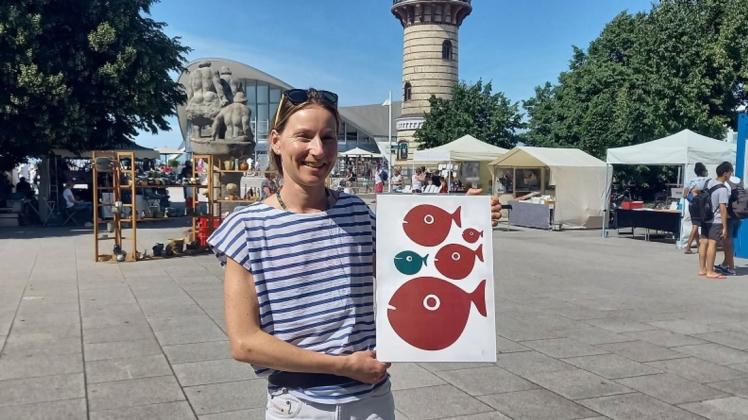 Kathrin Liebscher von Trulli-Design hat bei ihren Exponaten eine markante Handschrift entwickelt. Ihre Werke präsentiert sie beim Kunsthandwerkermarkt am Donnerstag von 11 bis 18 Uhr auf der Promenade.