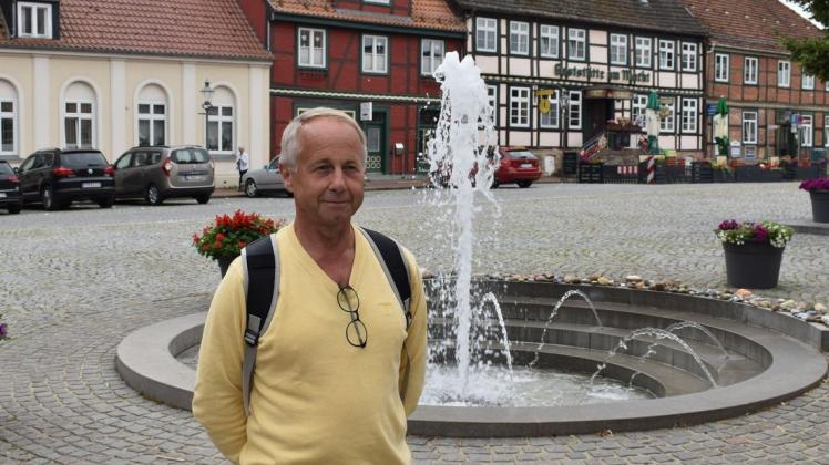 Gehört seit 2019 zu den ehrenamtlichen Stadtführern in Sternberg: Klaus-Dieter Gromoll.