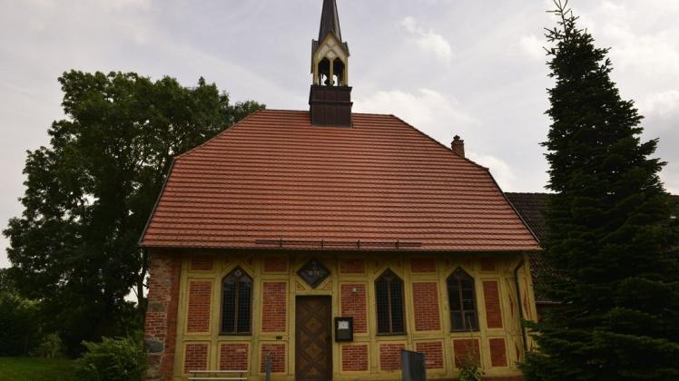 Die Stiftskirche in Lübz wird zum Ausstellungs- und Konzertort.