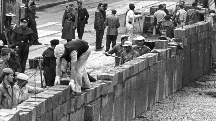Am 13. August 1961 begann der Bau der Mauer, die Berlin mehr als 28 Jahre teilte.