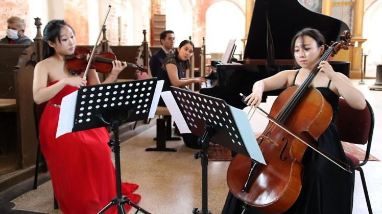 Jihye Cecilia Sin am Klavier, hier bei einem früheren Konzert, gastiert nicht zum ersten Mal in Tempzin.