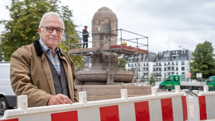30 Jahre lang, davon 25 Jahre als Vorsitzender, hat sich Karl Scheube für Brinckmansdorf im Ortsbeirat engagiert - auch der Brinckman-Brunnen war immer wieder Thema seiner ehrenamtlichen Arbeit.