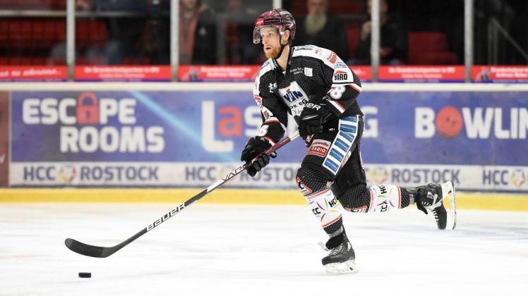 Sean Morgan trifft mit dem Rostock Piranhas am Freitag in einem internationalen Testspiel auf die Trelleborg Vikings, ehe es am Sonntag im Nord-Ost-Pokal zu den Eispiraten Crimmitschau geht.