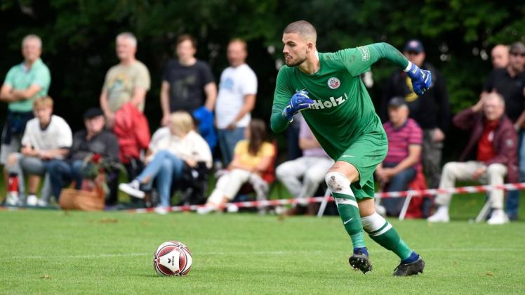 Keeper Luis Klatte war auch in Greifswald ein starker Rückhalt des FC Hansa II. Keeper Luis Klatte war auch in Greifswald ein starker Rückhalt des FC Hansa II.