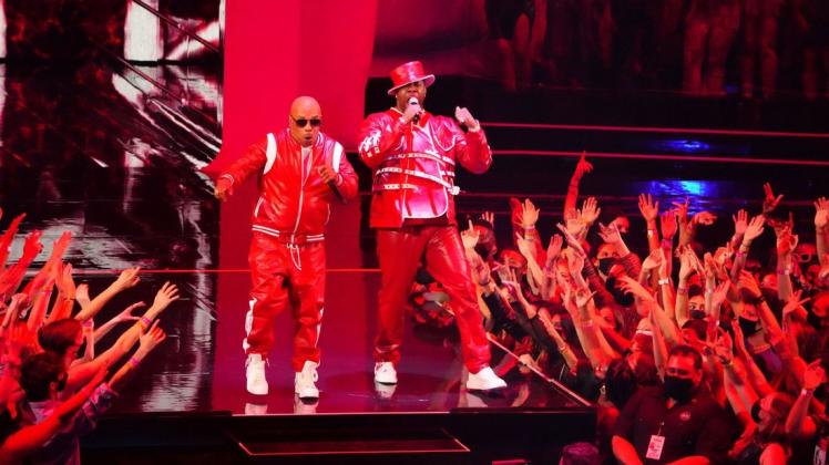 Die Rapper Spliff Star (l.) und Busta Rhymes traten schon bei den MTV Video Music Awards auf. Zumindest für ein Moment war letzterer auch in der KTV zu Besuch.
