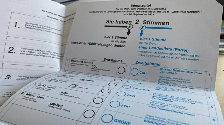 Wähler können schon seit mehreren Wochen ihre Stimmen für die Bundes- oder Landtagswahl per Briefwahl abgeben.