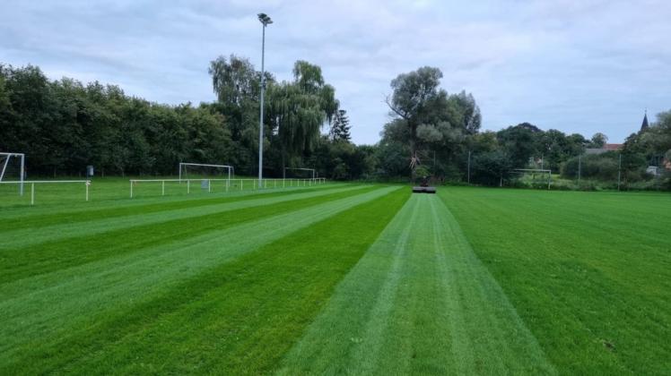TraditionsSportplatz jetzt mit Hightech unter dem Rasen SVZ