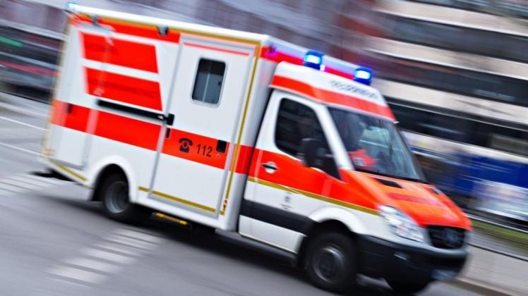 Auto-Unfalls auf der Bundesstraße 105 bei Rostock. Auto-Unfalls auf der Bundesstraße 105 bei Rostock.