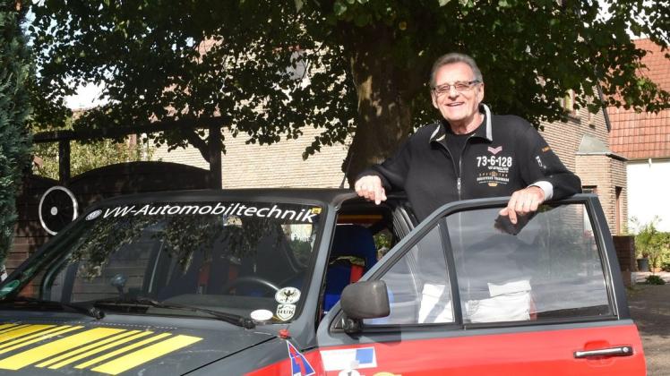 Hobbyrennfahrer Dieter Wittke ist seit knapp 25 Jahren im Motorsport aktiv.