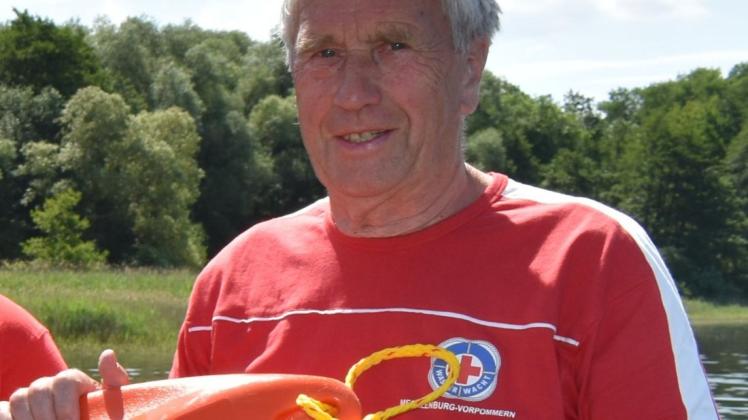 Seit 1968 Mitglied im DRK und ein verdienter Ehrenamtler: Christian Möller.