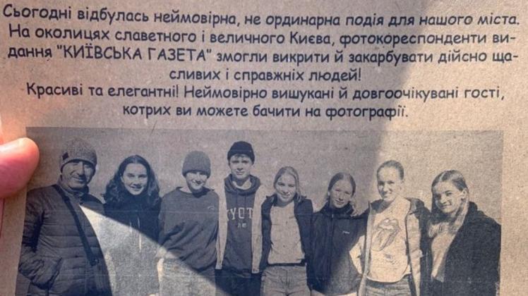 Sogar die „Kiewer Zeitung“ berichtete über das nicht alltägliche Camp der deutschen Wasserspringer-Talente.