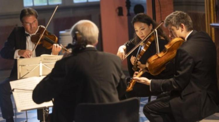 Leipziger Gewandhaus-Quartett spielte Beethoven in Bad Iburg | NOZ