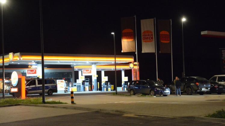 Entspannte Lage: Am Sonnabend gegen 21 Uhr war auf dem Autohof Grabow nicht viel los.