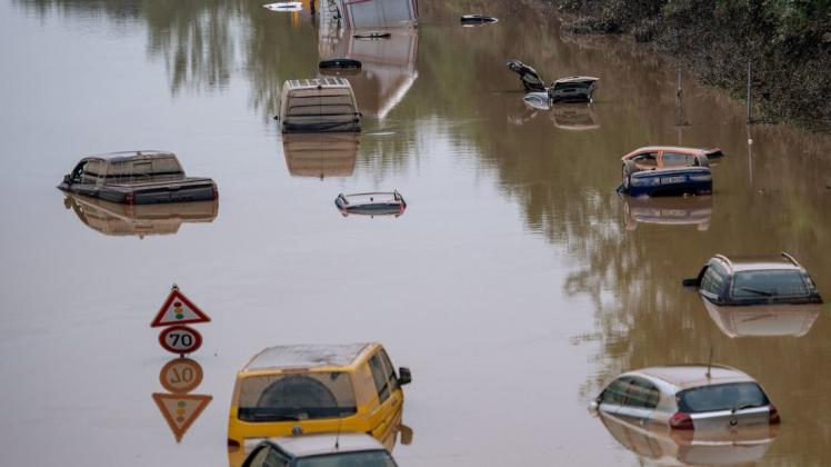 Flutkatastrophe in Nordrhein-Westfalen im Juli: Die Auswirkungen des Klimawandels können ganz Deutschland treffen.