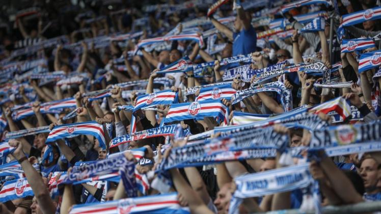 Der Support der Hansa-Fans war bislang überragend in der aktuellen Zweitliga-Saison.