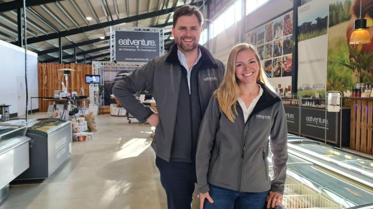 Greta und David Schrand gehört das Unternehmen Eatventure in Werlte.