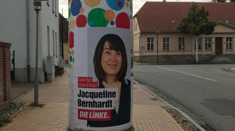 In der Gartenstraße finden sich letzte Hinweise auf die vergangenen Bundes- und Landtagswahlen. Die  Werbeunion Schwerin hat es versäumt, die Plakate innerhalb der vorgegebenen Frist zu entfernen.