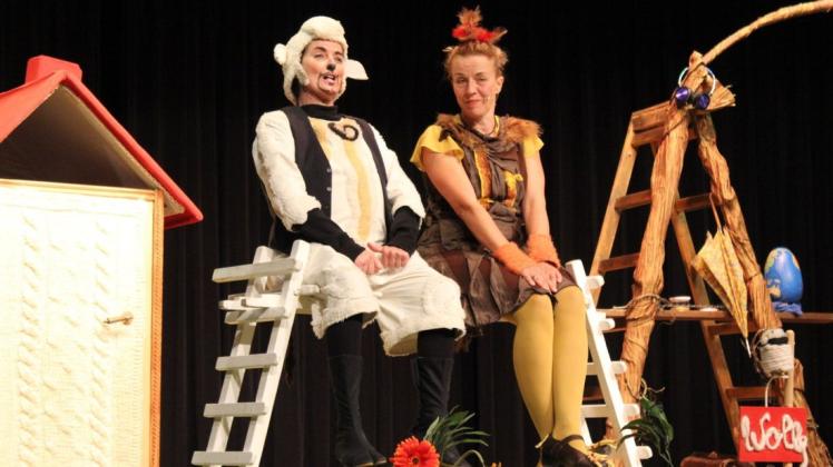 Mit dem Stück „Wolle und Gack“ beendete das Musiktheater „Lupe“ die Interkulturelle Woche der Samtgemeinde Bersenbrück.