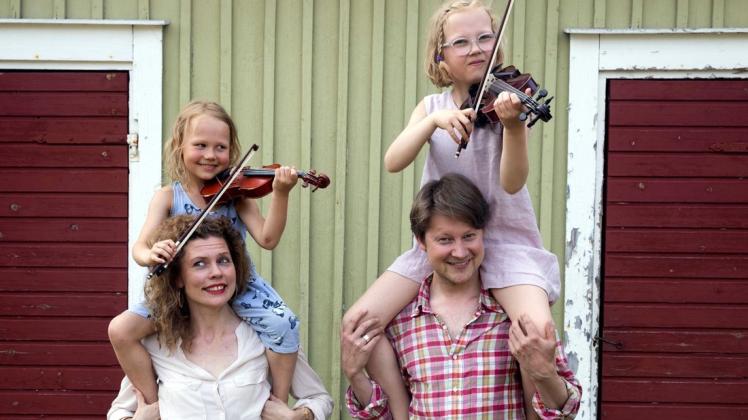Musikalische Familie: Minna Pensola und Antti Tikkanen leiten ab sofort das berühmte Kuhmo-Festival.