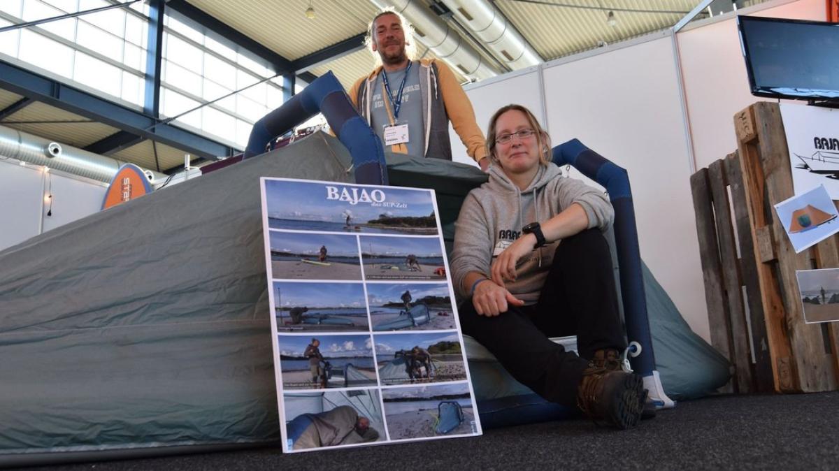 StandUpPaddling mit Zelt? „Bajao“ aus Flensburg erobert Husum SHZ