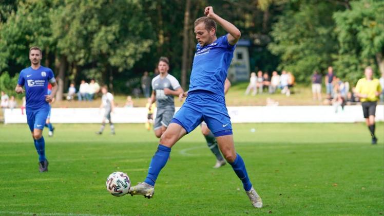 Steht bei 25 Toren in zwölf Bezirksligaspielen: Meppens Martin Raming-Freesen.