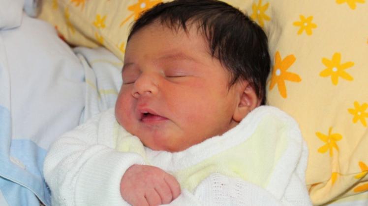 Medine Güler kam in diesem Jahr als 300. Baby im Kreiskrankenhaus Prignitz zur Welt.