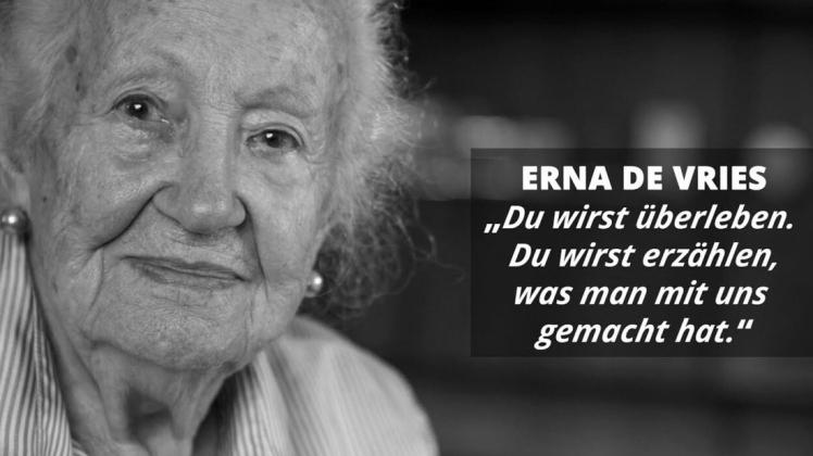Die Zeitzeugin Erna de Vries aus Lathen ist gestorben. Ihre Erzählungen bleiben in Videos erhalten.