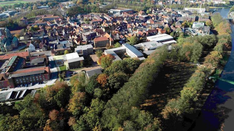 Viel Grün prägt die Stadt Meppen. Den Klimaschutz voranzubringen, sieht sie als eine wichtige Aufgabe an.