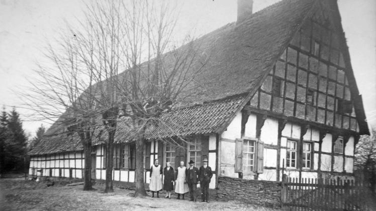 Das alte Bauernhaus Bramschulte stammte noch aus dem 17. Jahrhundert.