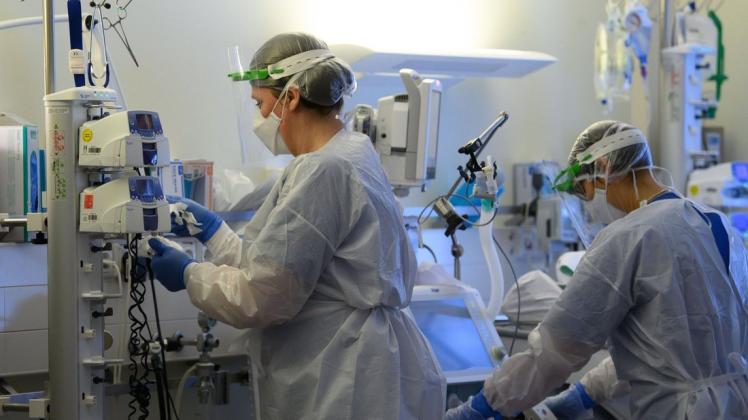 Während erste Intensivstationen volle Betten melden, wird in Perleberg kein Corona-Patient beatmet.