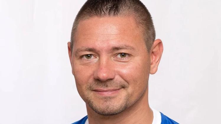 Trainer Manuel Hausner wartet mit dem TSV Riemsloh weiter auf den ersten Sieg der Kreisliga-Saison.
