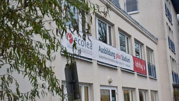 Der neue Mietvertrag der beruflichen Schule Ecolea mit der Stadt Rostock beginnt in wenigen Monaten.