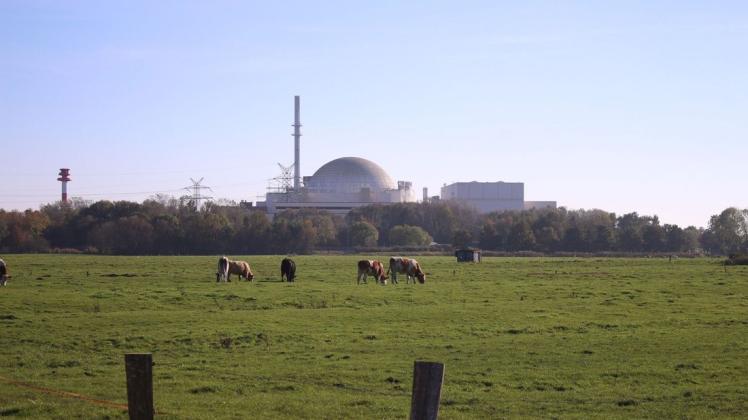 Das Kernkraftwerk Brokdorf: Was nach der Meinung der Brokdorfer nach der Stilllegung für ihr Dorf bleibt, interessiert Hamburger Studenten.